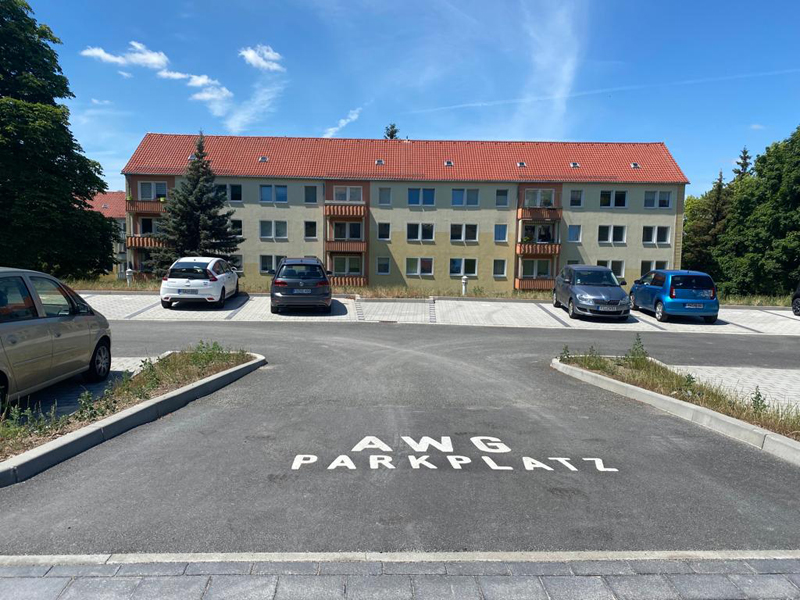 Parkplatz Händelstraße